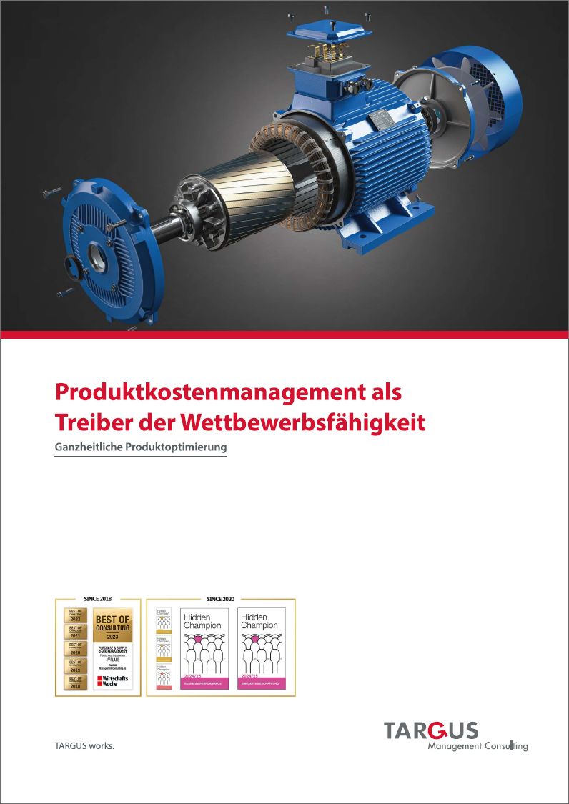 Broschüre Produktkostenmanagement